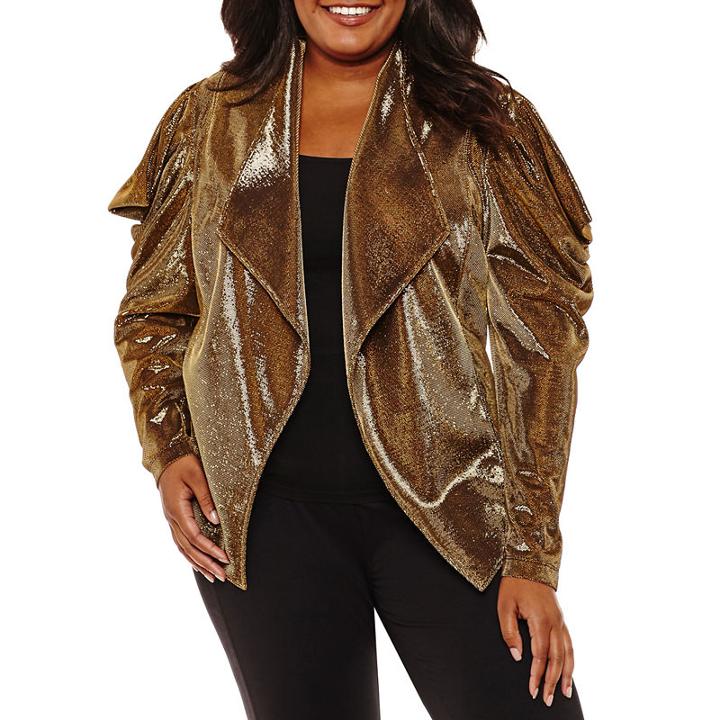 Bisou Bisou Shirt Jacket - Plus
