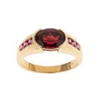Limited Quantities! Red Rhodolite 14k Gold Cocktail Ring