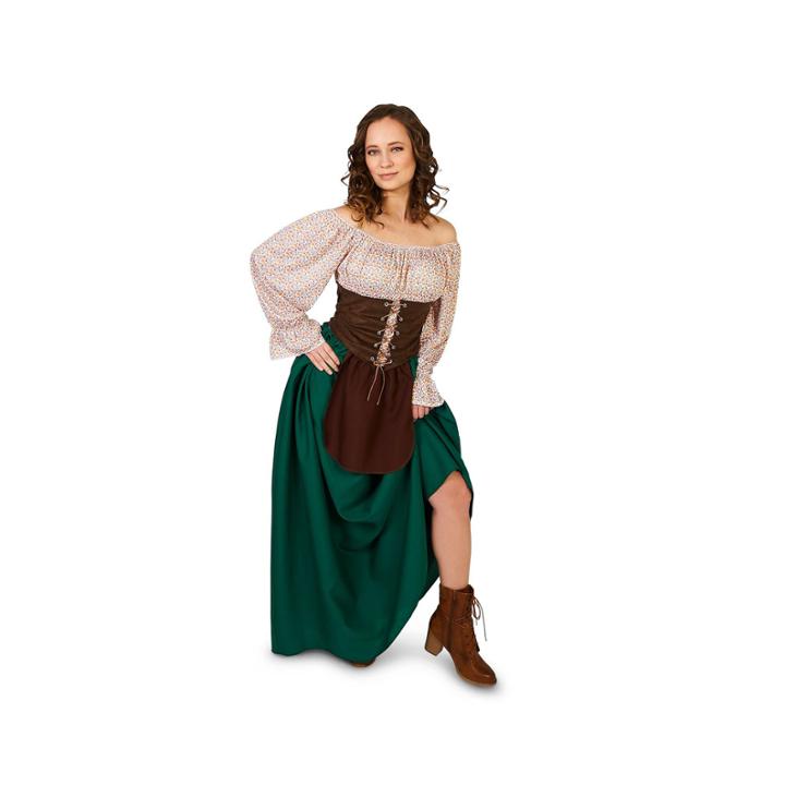 Tavern Maiden Dress Up Costume Womens