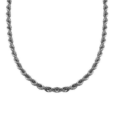 Mens Stainless Steel Rope Chain