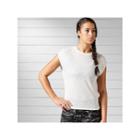 Reebok Short Sleeve Crew Neck T-shirt-womens