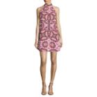 Decree Halter Dress With Neck Detail - Juniors