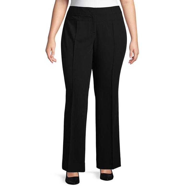 Worthington Seam Detail Pant - Plus