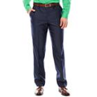 Jf J. Ferrar Shimmer Shark Flat-front Suit Pants - Slim-fit