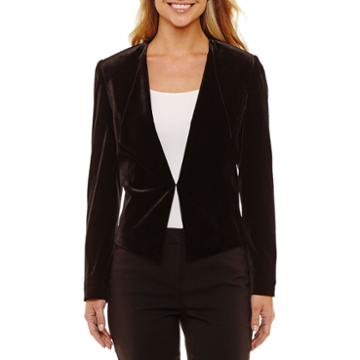 Chelsea Rose Velvet Suit Jacket
