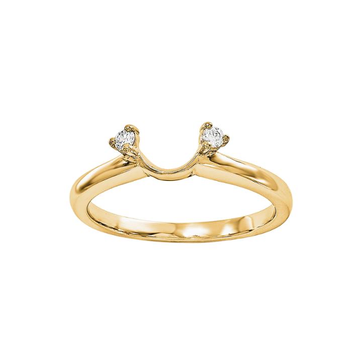 Diamond Accent 14k Yellow Gold Ring Enhancer