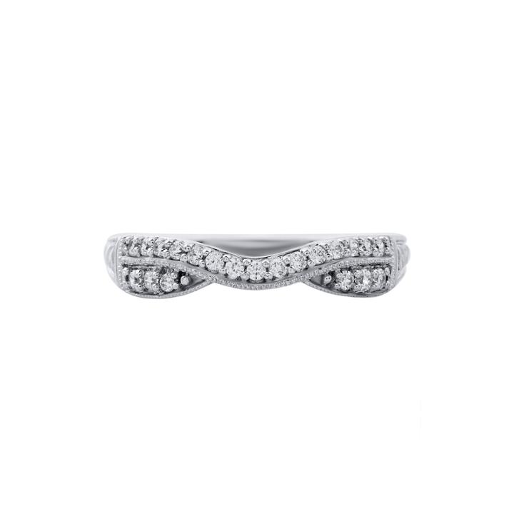 1/4 Ct. T.w. Diamond 10k White Gold Band Ring