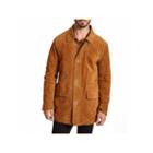 Excelled Sueded Leather Walking Coat