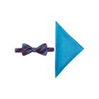 Jf J. Ferrar Charleston Tartan Pre-tied Bow Tie & Pocket Square Set