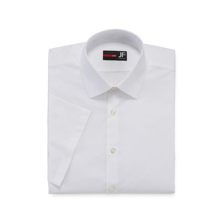 Jf J. Ferrar Short-sleeve Slim Fit Dress Shirt