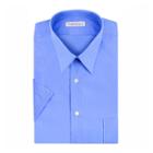 Van Heusen Short-sleeve Poplin Dress Shirt