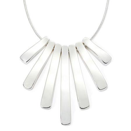 Liz Claiborne Silver-tone Mini-shower Necklace