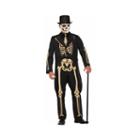 Buyseasons Skeleton 2-pc. Dress Up Costume Mens