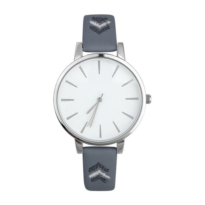 Mixit Womens Blue Strap Watch-pt5980svnv