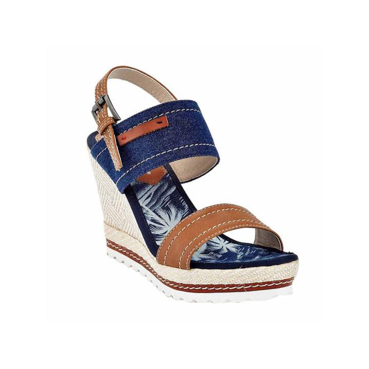 Henry Ferrera Franca Womens Wedge Sandals