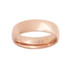 Mens 18k Gold Over Stainless Steel Band