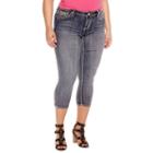 Boutique + Cropped Denim Pants-plus
