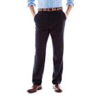 Stafford Executive Super 100 Wool Flat-front Suit Pants - Classic