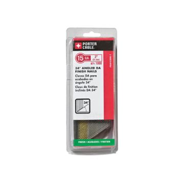 Porter Cable Pda15200-1 2 15 Gauge Senco Type Angle Finish Nails 1000 Count