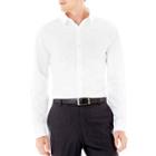 Claiborne Long-sleeve Solid Button-front Shirt