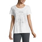 Made For Life Short Sleeve Scoop Neck T-shirt-womens