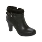 Liz Claiborne Scrappy Heeled Ankle Booties - Wide