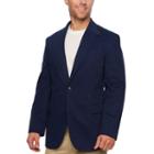 Stafford Navy Utility Classic Fit Sport Coat