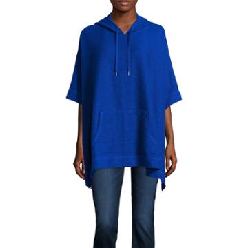 Liz Claiborne Weekend Hooded Poncho - Tall