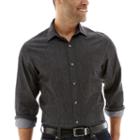 Claiborne Long-sleeve Chambray Shirt