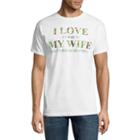 I Love My Wife Short-sleeve Graphic T-shirt