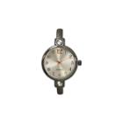 Olivia Pratt Womens Gray Strap Watch-80006gunmetal