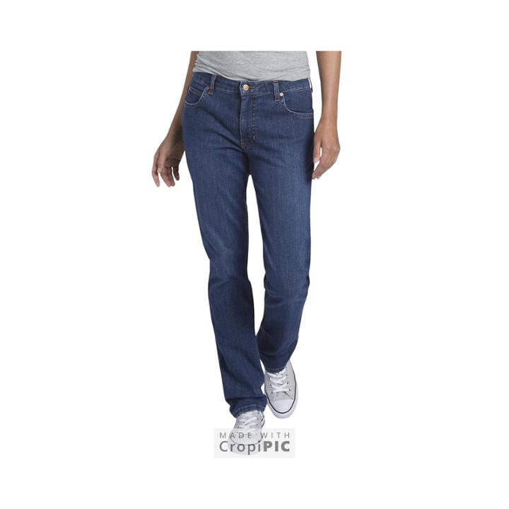 Dickies Perfect Shape Straight Stretch Denim Jean