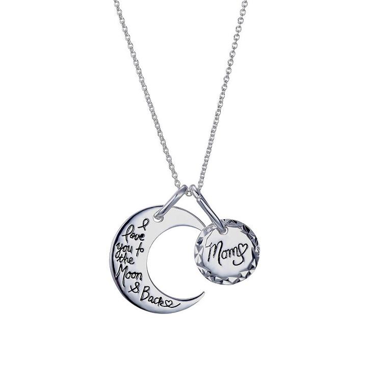 Footnotes Footnotes Footnotes Womens Sterling Silver Pendant Necklace