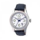 Heritor Unisex Blue Strap Watch-herhr7102
