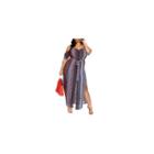 Fashion To Figure Amira Mixed Pattern Maxi Dress - Plus