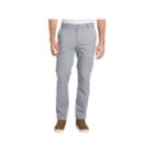 Izod Washed Chino Straight Fit Flat Front Pant