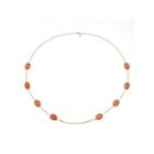 Gloria Vanderbilt Brass 16 Inch Chain Necklace