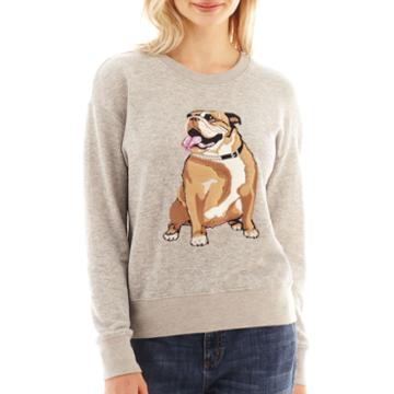 I 'heart' Ronson Long-sleeve Cadillac Dog Sweatshirt