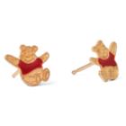 Disney 10k Yellow Gold Winnie The Pooh Stud Earrings