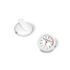 Dakota Nurse Clip White Pocket Watch