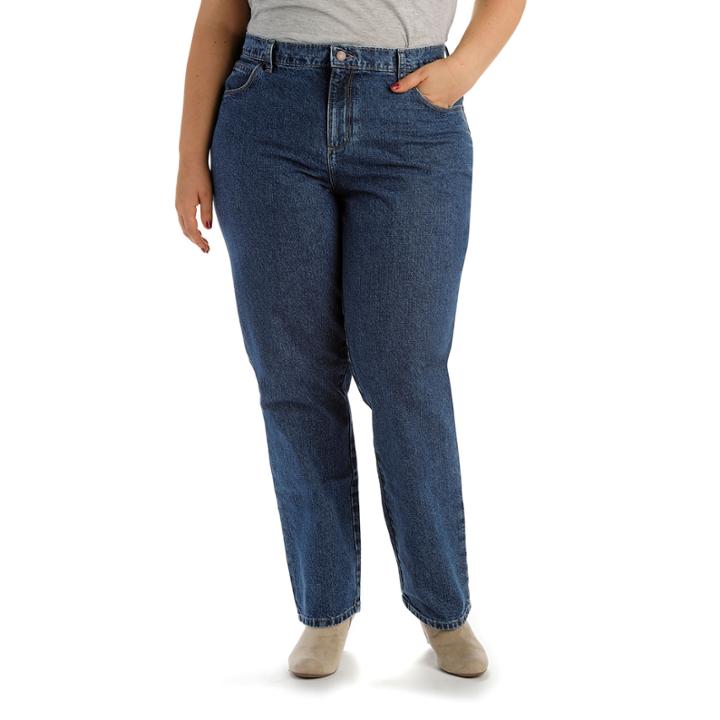 Lee Straight Fit Straight Leg Jeans-plus