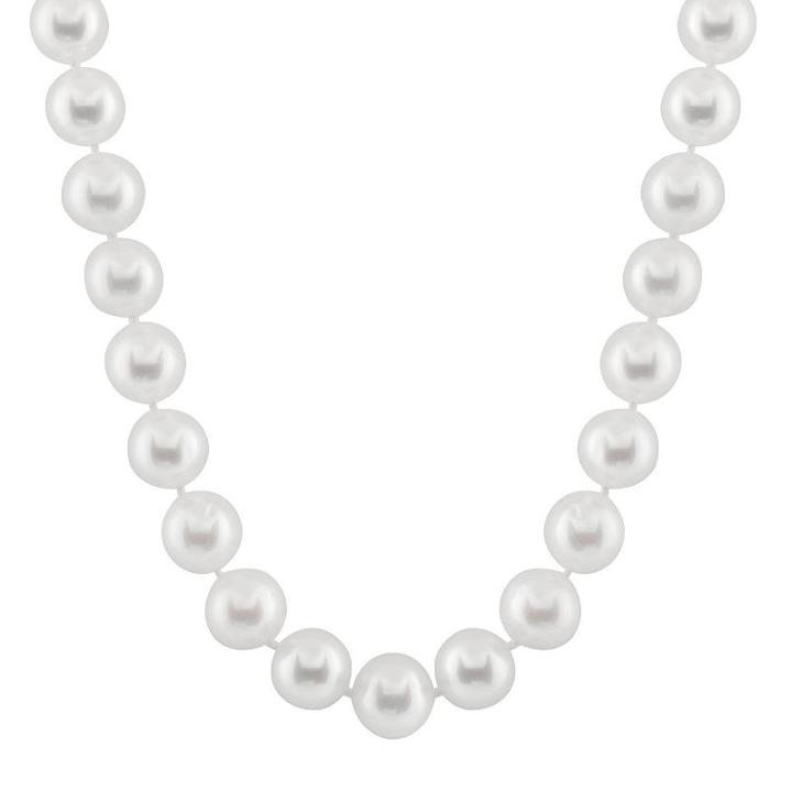 Splendid Pearls Womens 9mm Multi Color Cultured Freshwater Pearls Strand Necklace
