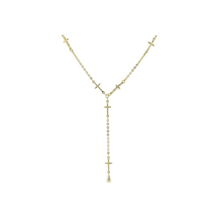 1928 Religious Jewelry Womens 14k Y Necklace