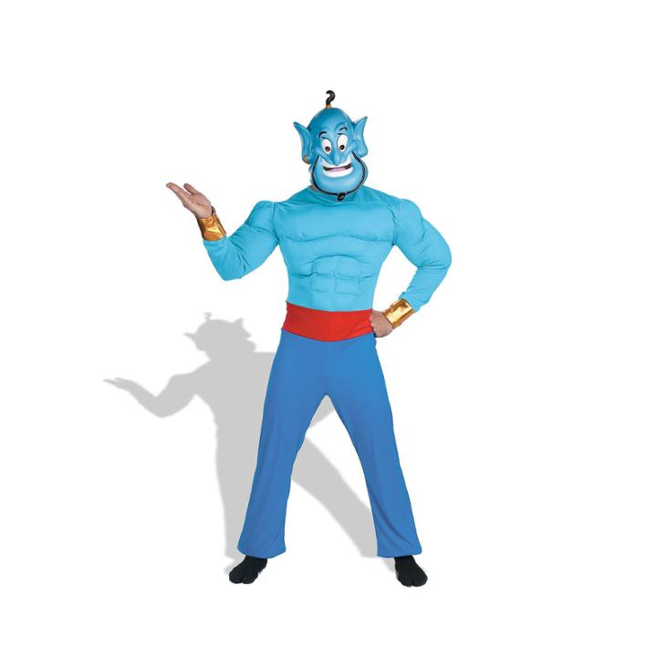 Disney Aladdin Genie Adult Muscle Costume