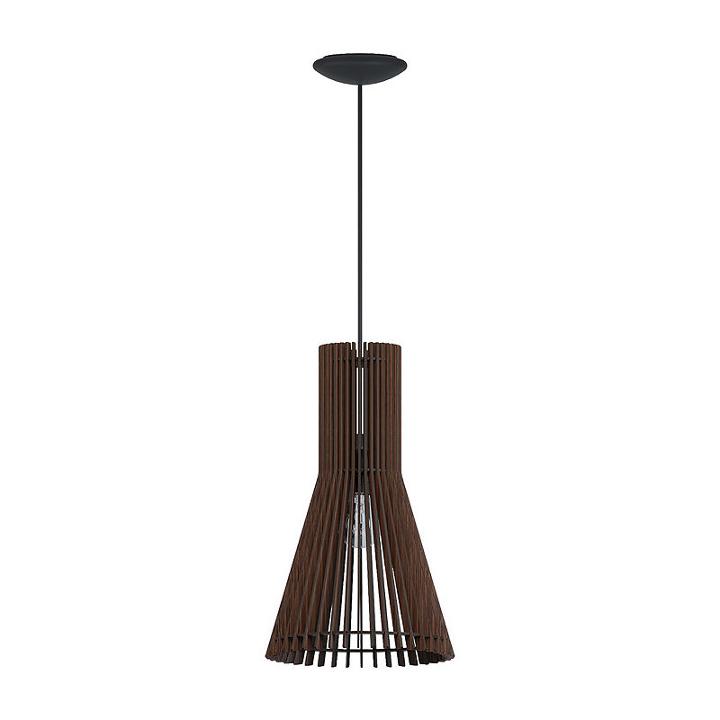 Eglo Atenza 1-light 10 Inch Matte Nickel Mini Pendant Ceiling Light