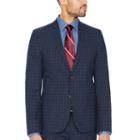 Jf J.ferrar Checked Super Slim Fit Suit Jacket