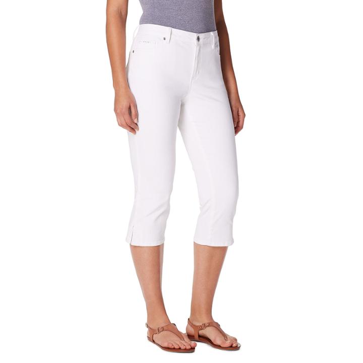 Gloria Vanderbilt Amanda Skimmer Cropped Jeans-petites
