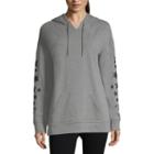 Xersion Long Sleeve French Terry Star Hoodie