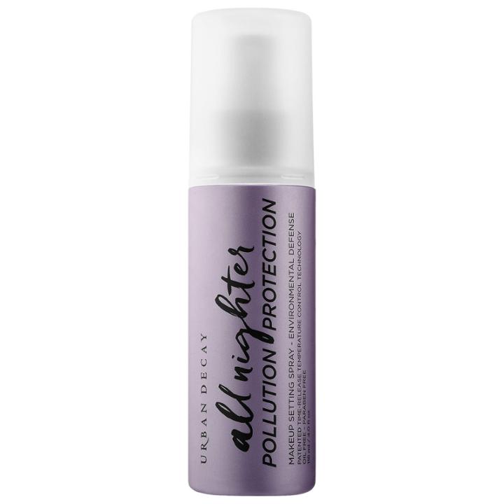 Urban Decay All Nighter Pollution Protection Makeup Setting Spray Environmental Defense