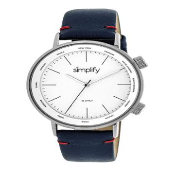Simplify Unisex Blue Strap Watch-sim3302